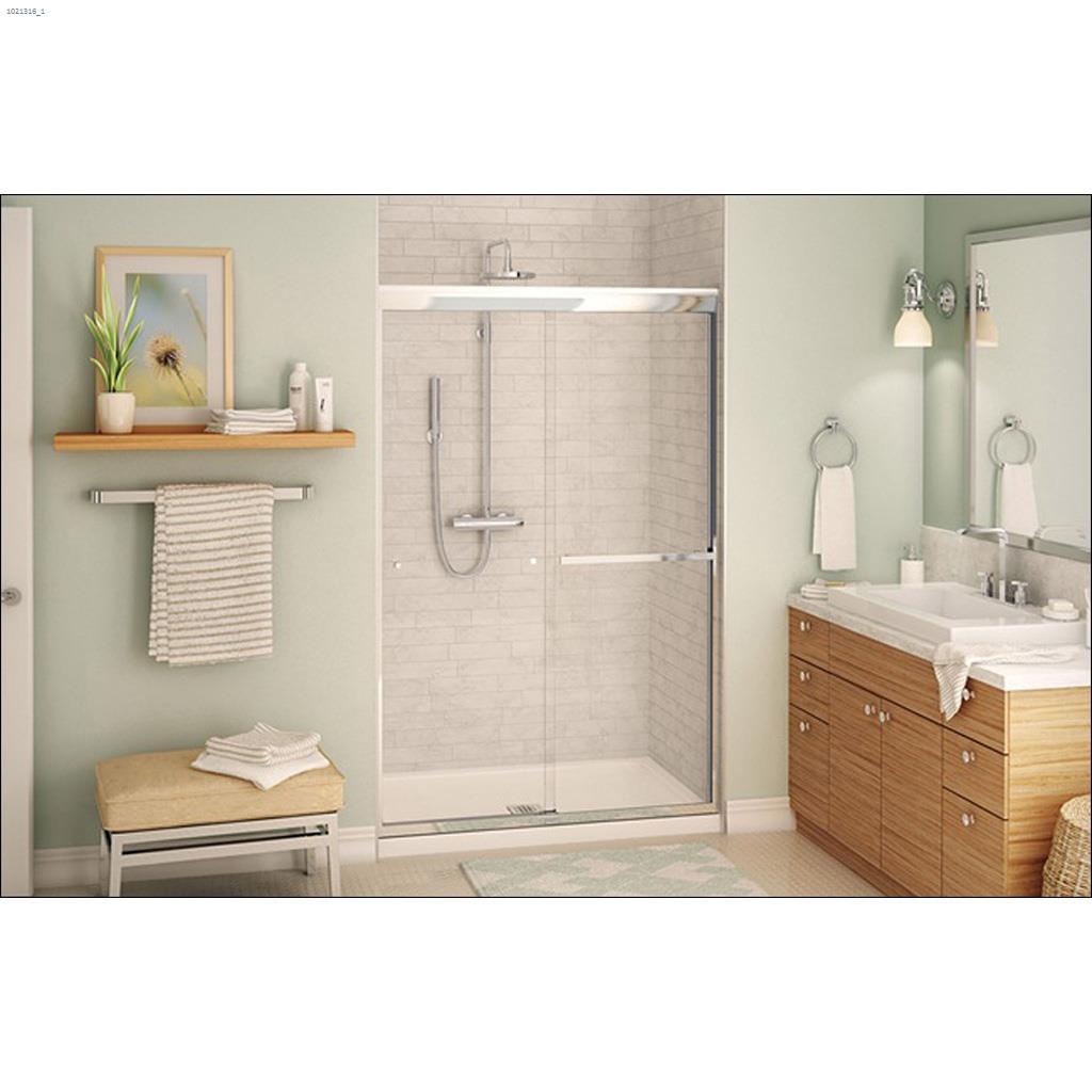 43-47" x 8 mm Clear Sliding Shower Door