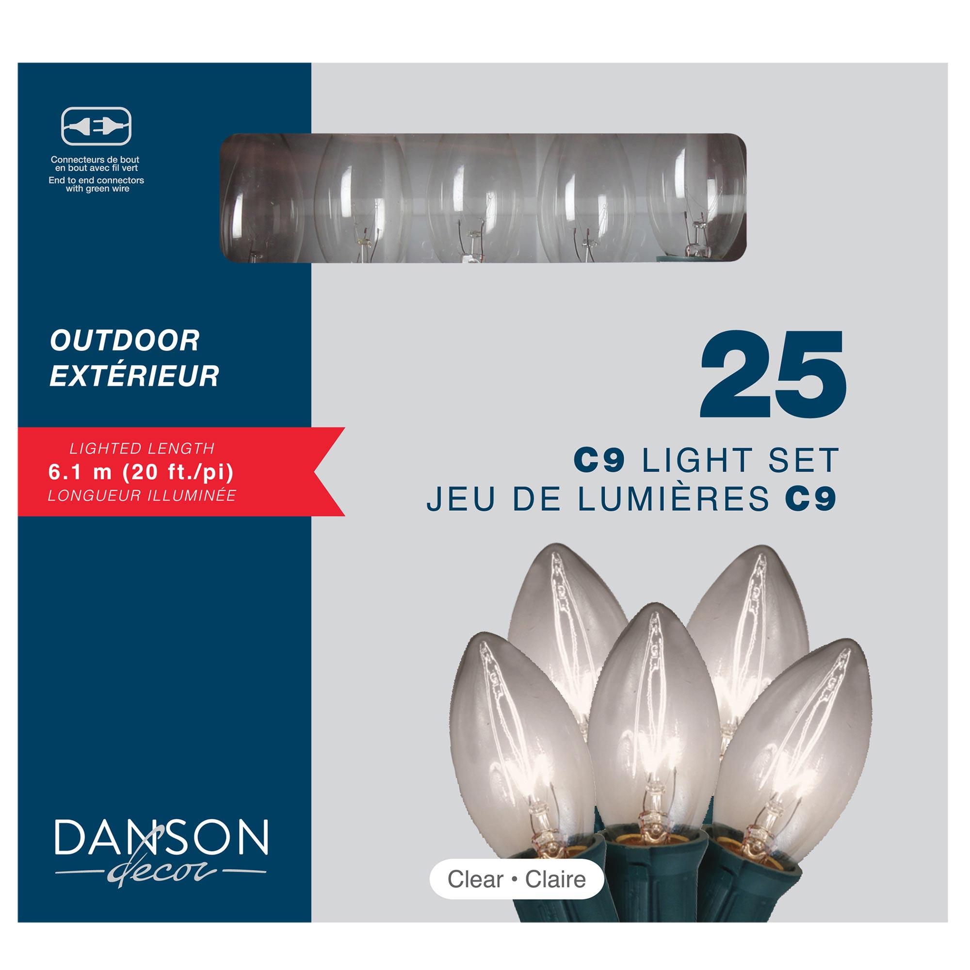 25 Lights C9 Light Set