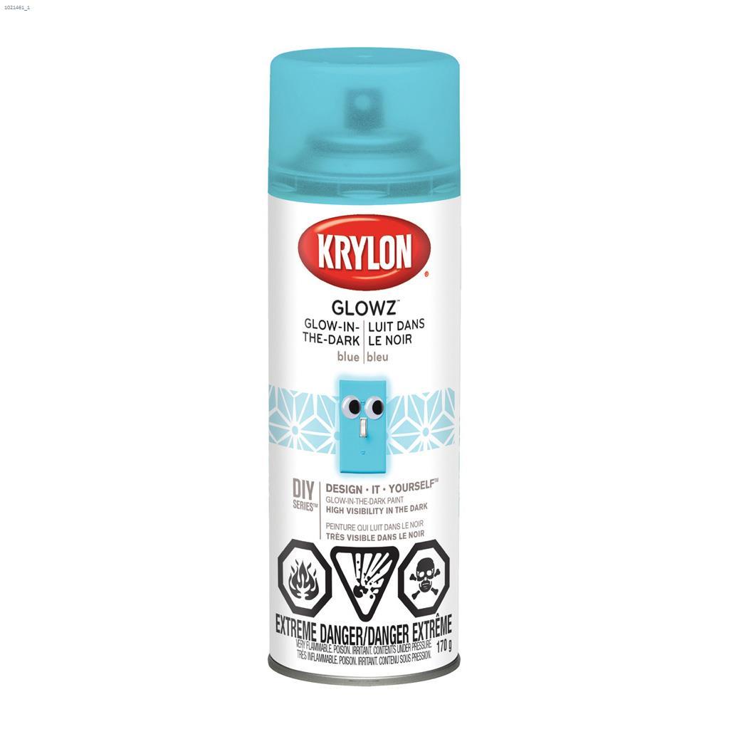 Glowz 6 oz Aerosol Can Glow In The Dark Paint