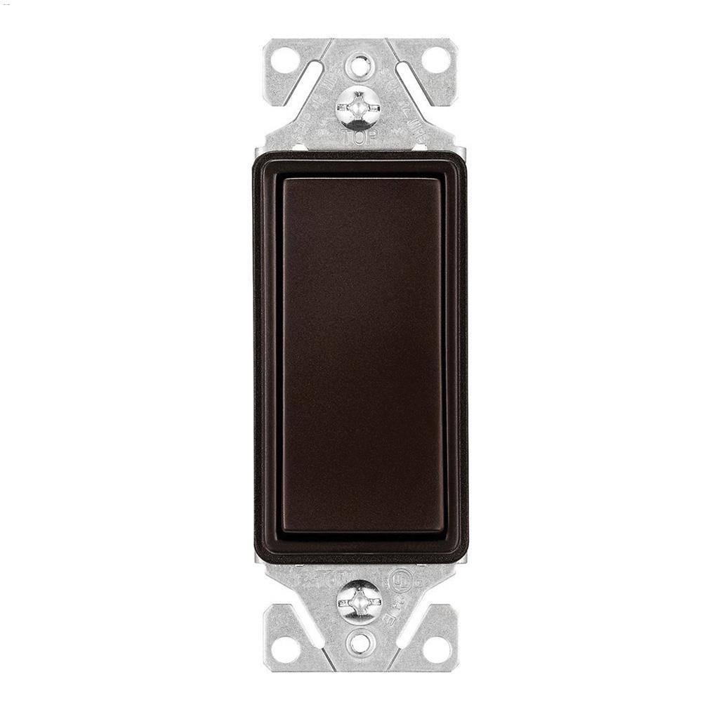 Interrupteur de décorateur 3 voies 15 A 120/277 V 1 P