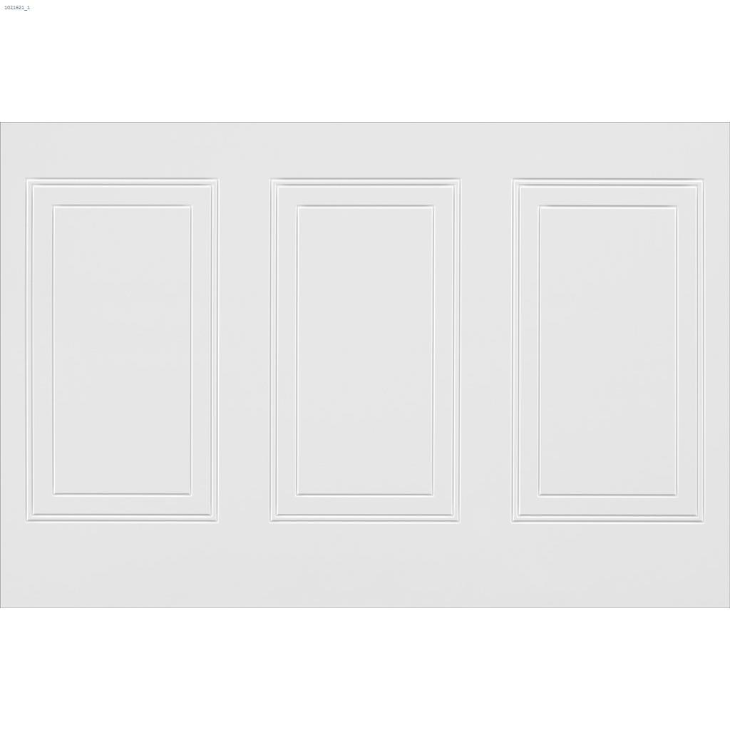 Hilton 1/4" x 32" x 48" White HDF Wall Panel