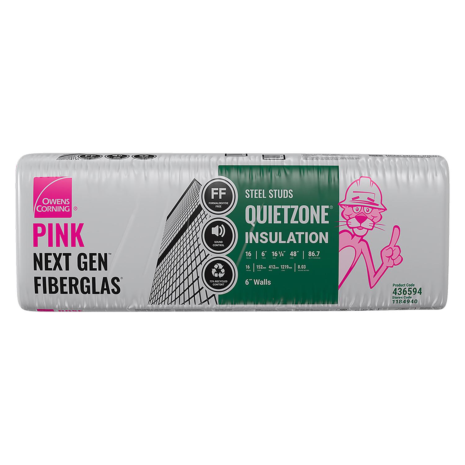 L'isolant ROSE NEXT GENMC FIBERGLASMD de Owens CorningMD est