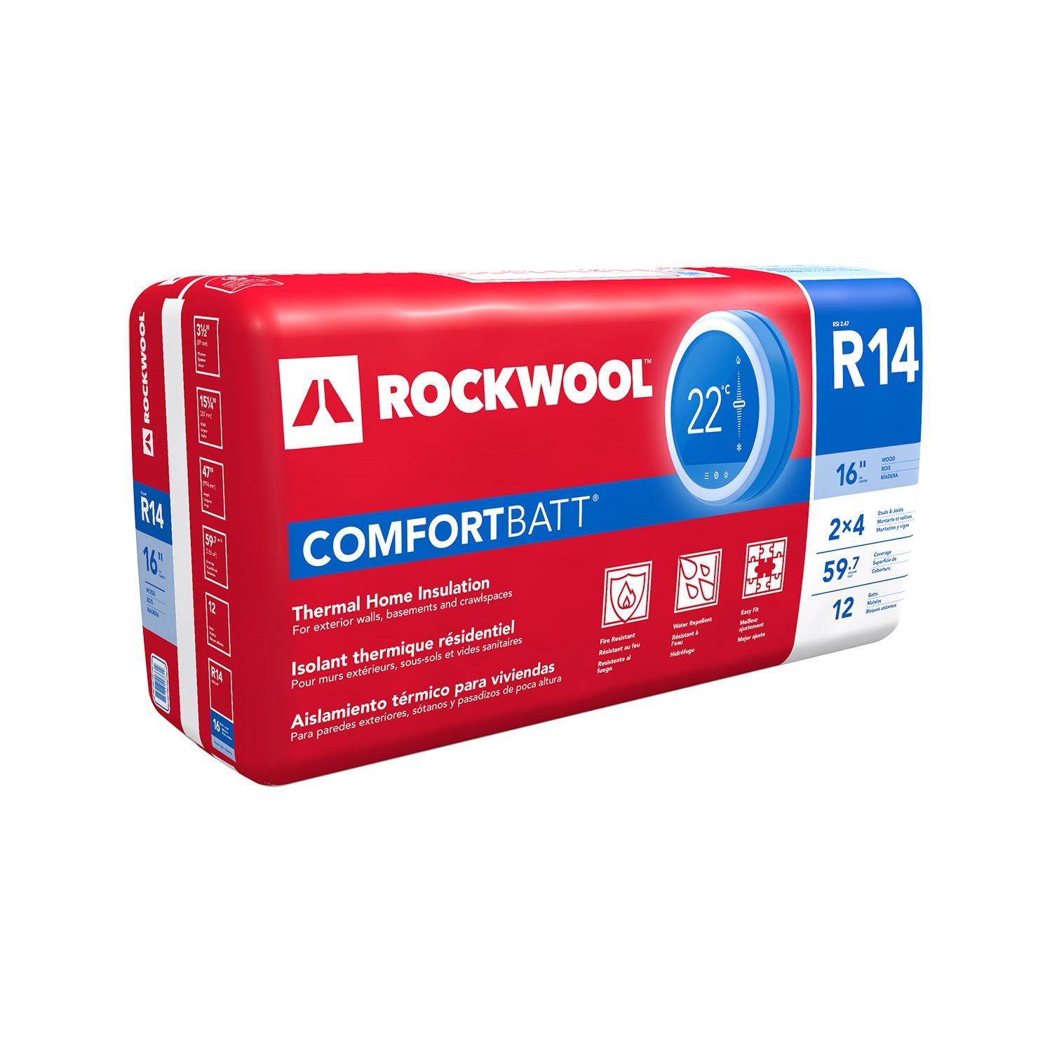48"x16-1/4"x3-1/2" Natte isolante thermique montant acier