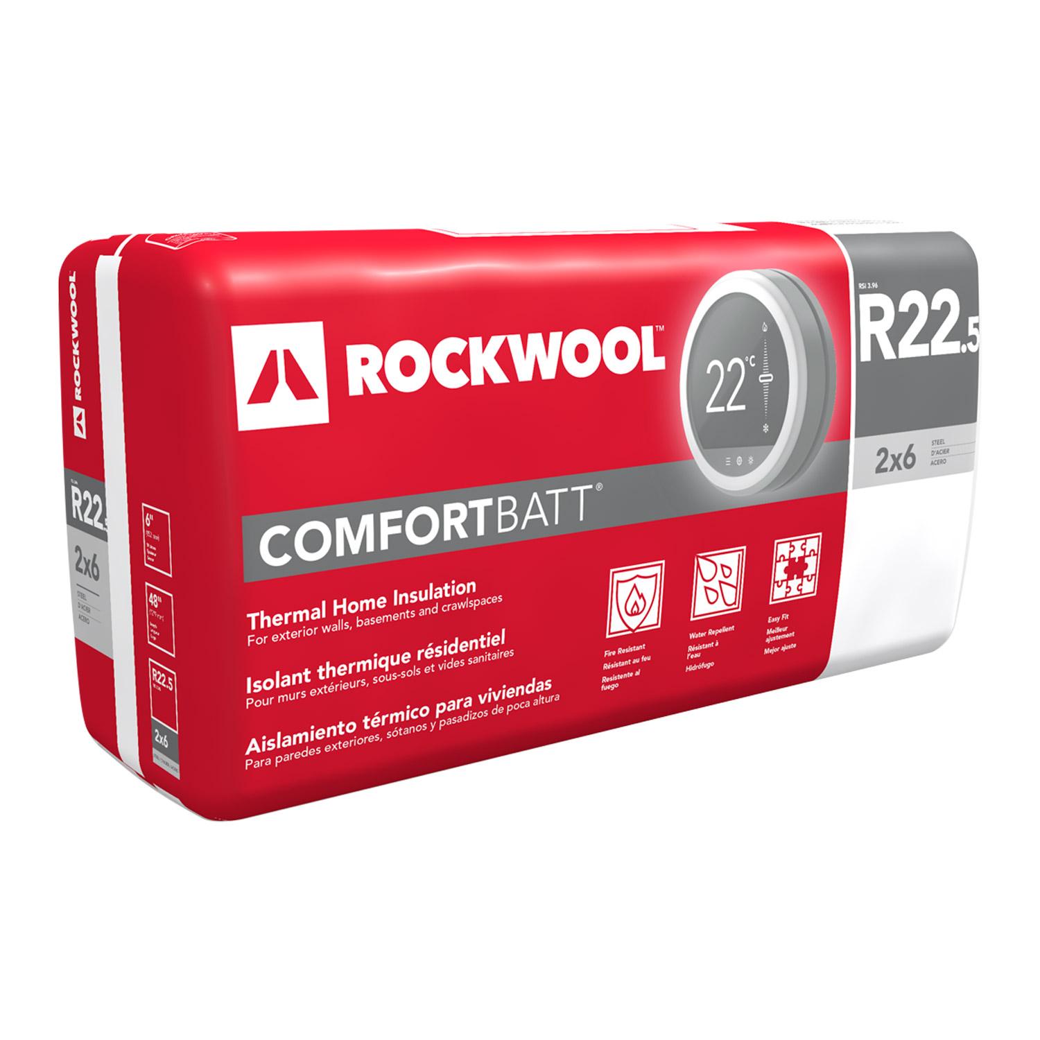 Natte isolante thermique montant acier 48"x16-1/4"x6" R22,5