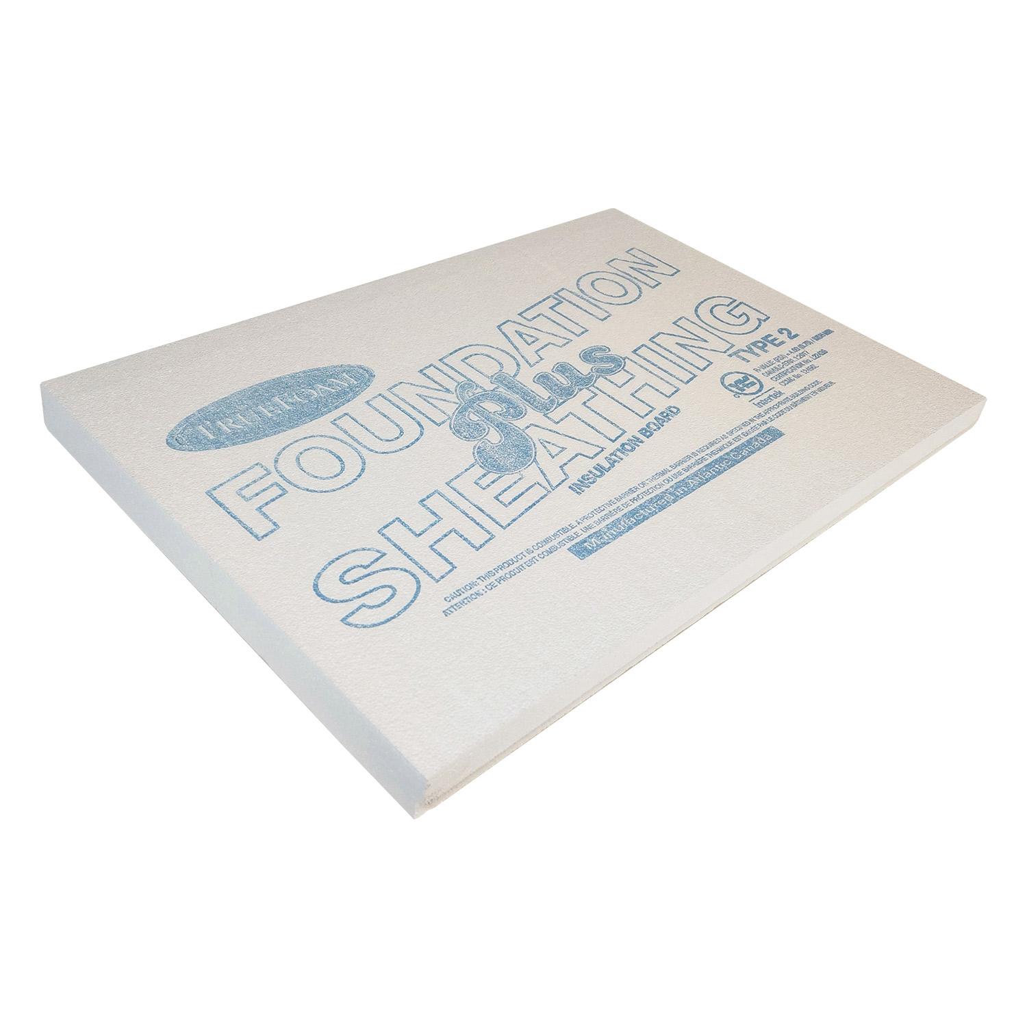 Polystyrène expansé isolant 8' x 2' x 1-1/2" Type 2