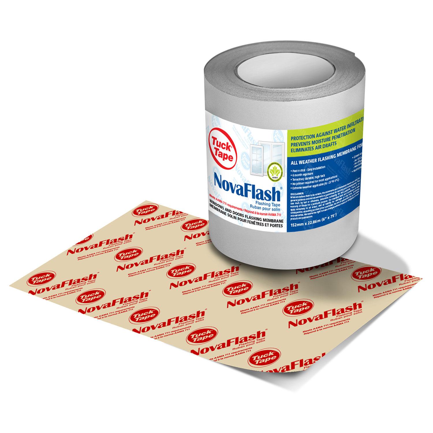 NovaFlash SA Ultra 6" x 0.013" x 75' Self-Adhered Flashing
