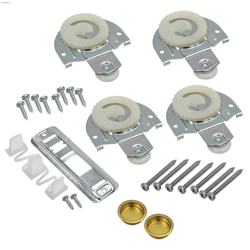 96" Rail Onward Bypass Door Hardware Kit