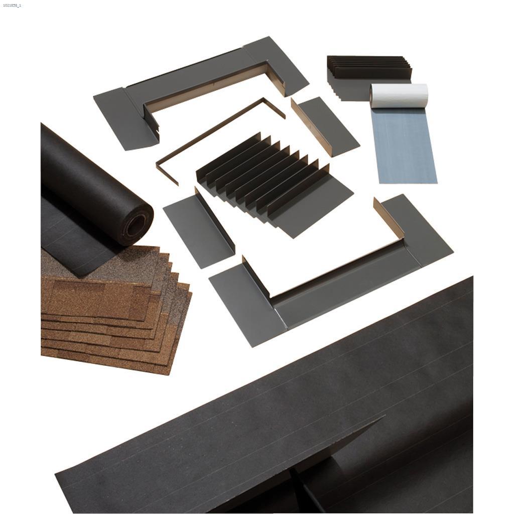 Trousse de solin à gradins gris 55-3/4" x 30"