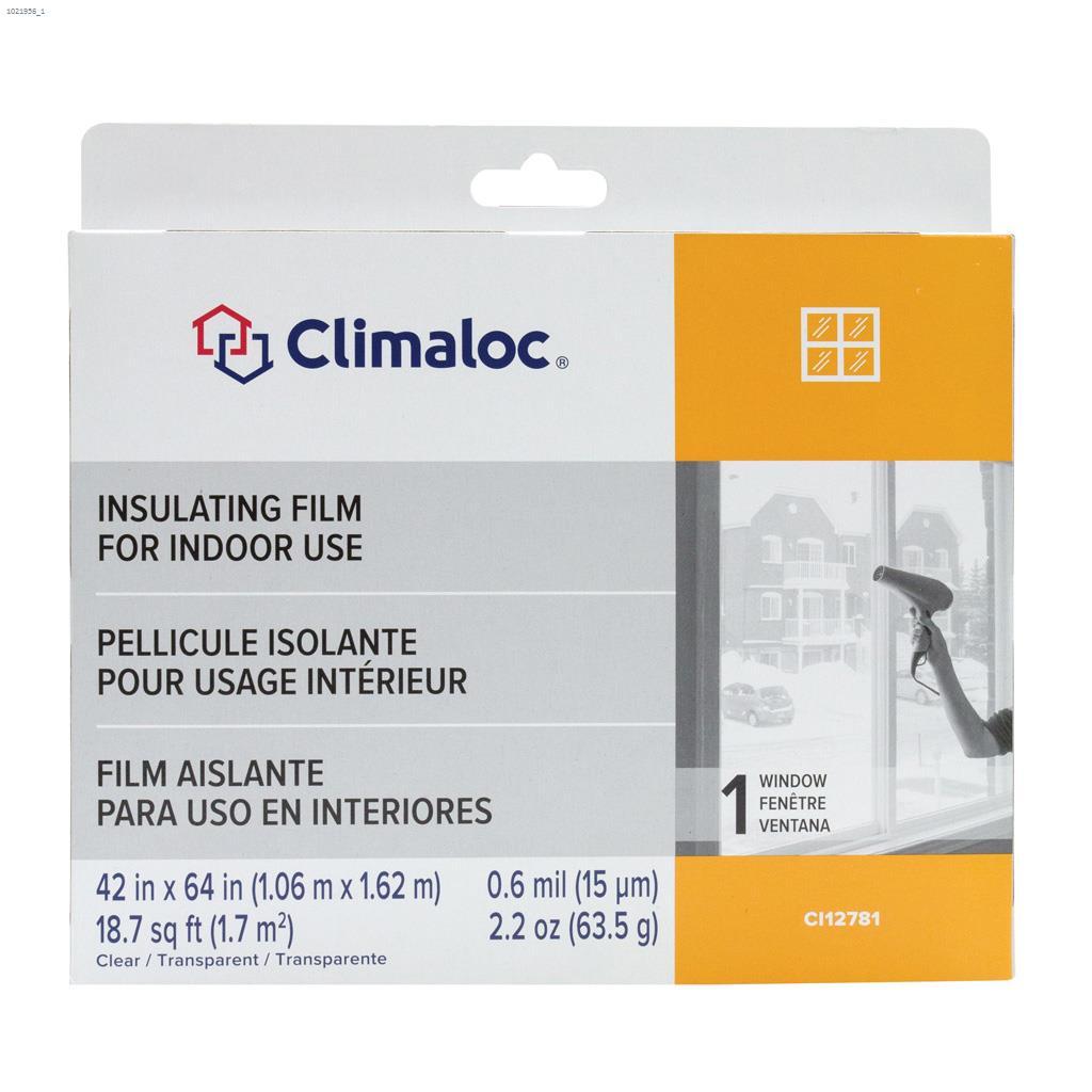 64" x 42" x 0,6mm Pellicule rétractable claire ruban isolant