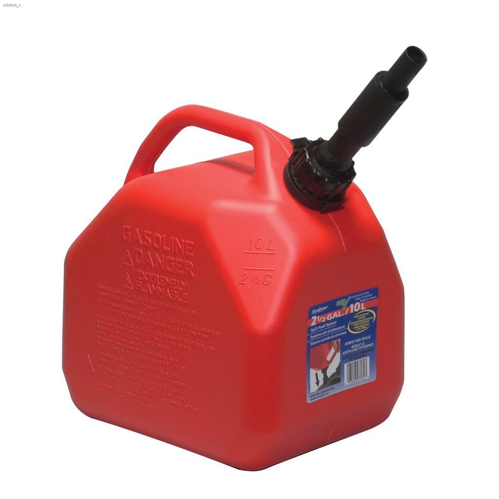 HDPE Jerry Gas Can 10 L - Red