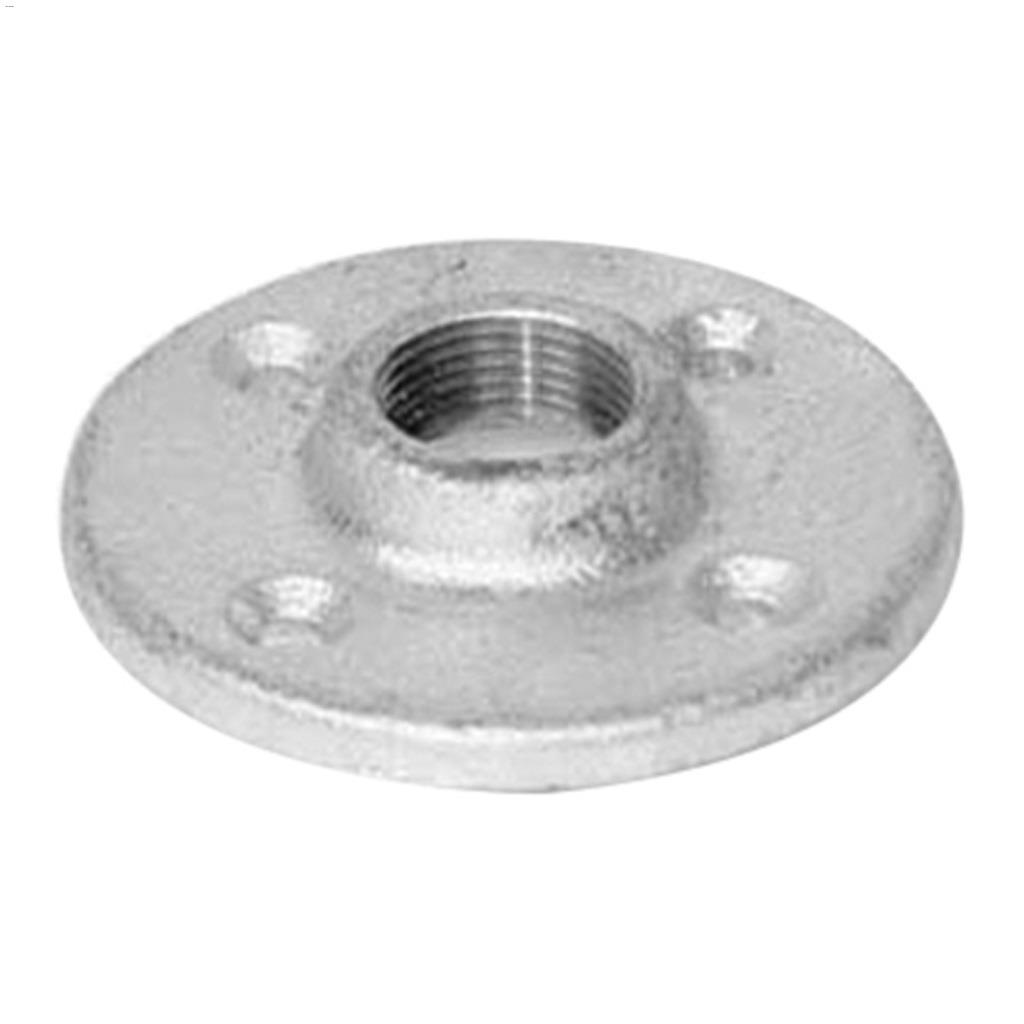 1/2" NPT Galvanized Malleable Iron Floor Pipe Flange
