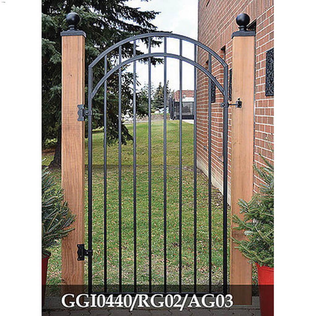 33" x 68" Ornamental Iron Gate