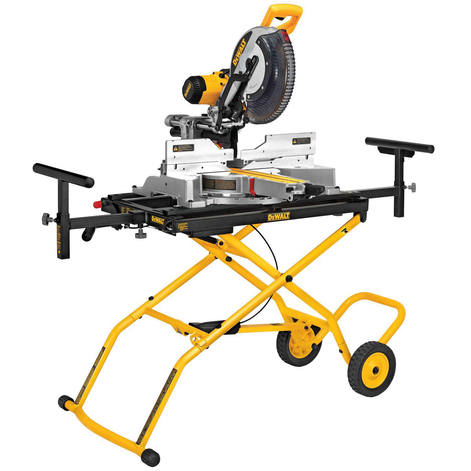 Scie à onglets à double angloir coulissant avec 12" DWX726