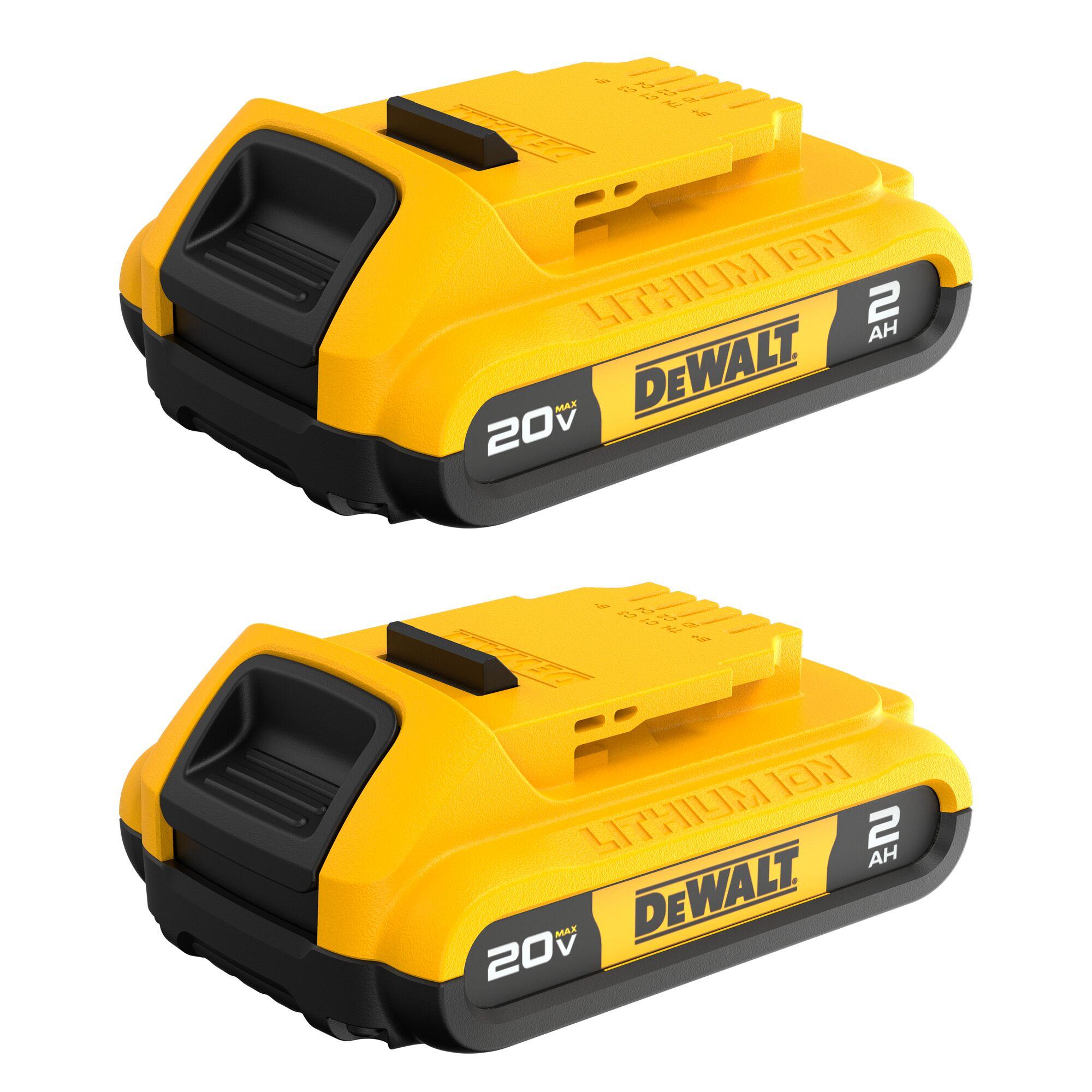 Batterie XR au lithium-ion compacte 20 V, 2/pqt
