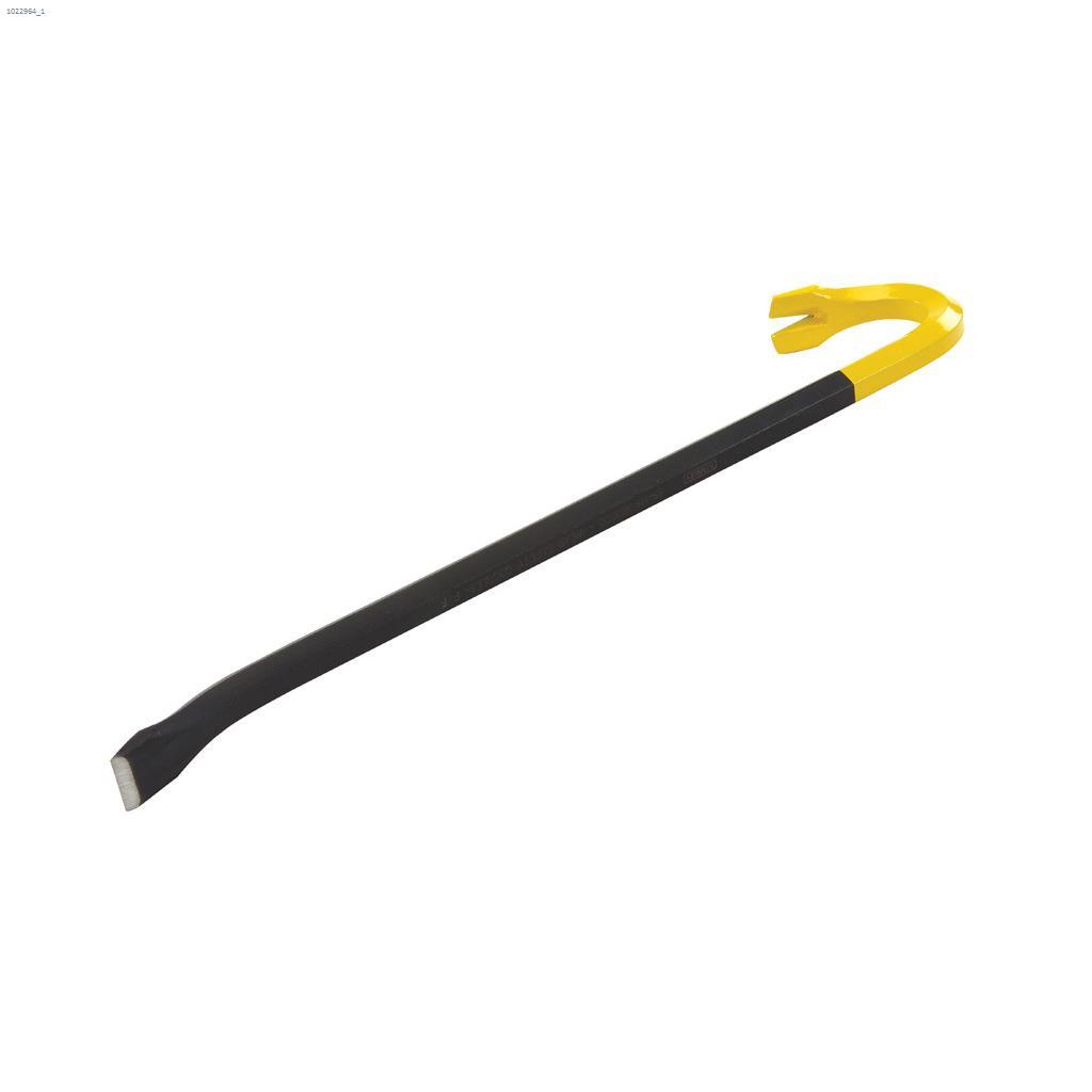 Barre d'extraction jaune thermolaquée 18"