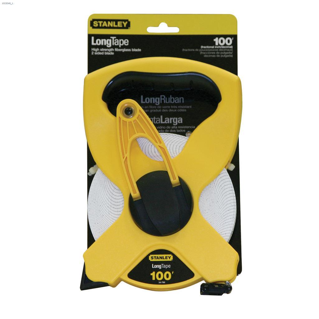 100' x 1/2" Fiberglass Long Tape Measure