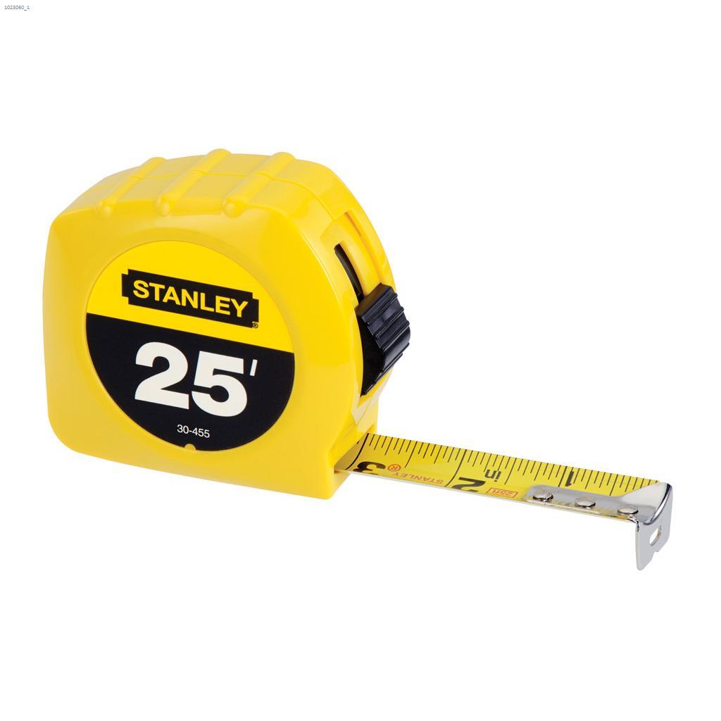 1" x 25' Yellow Tape Measure
