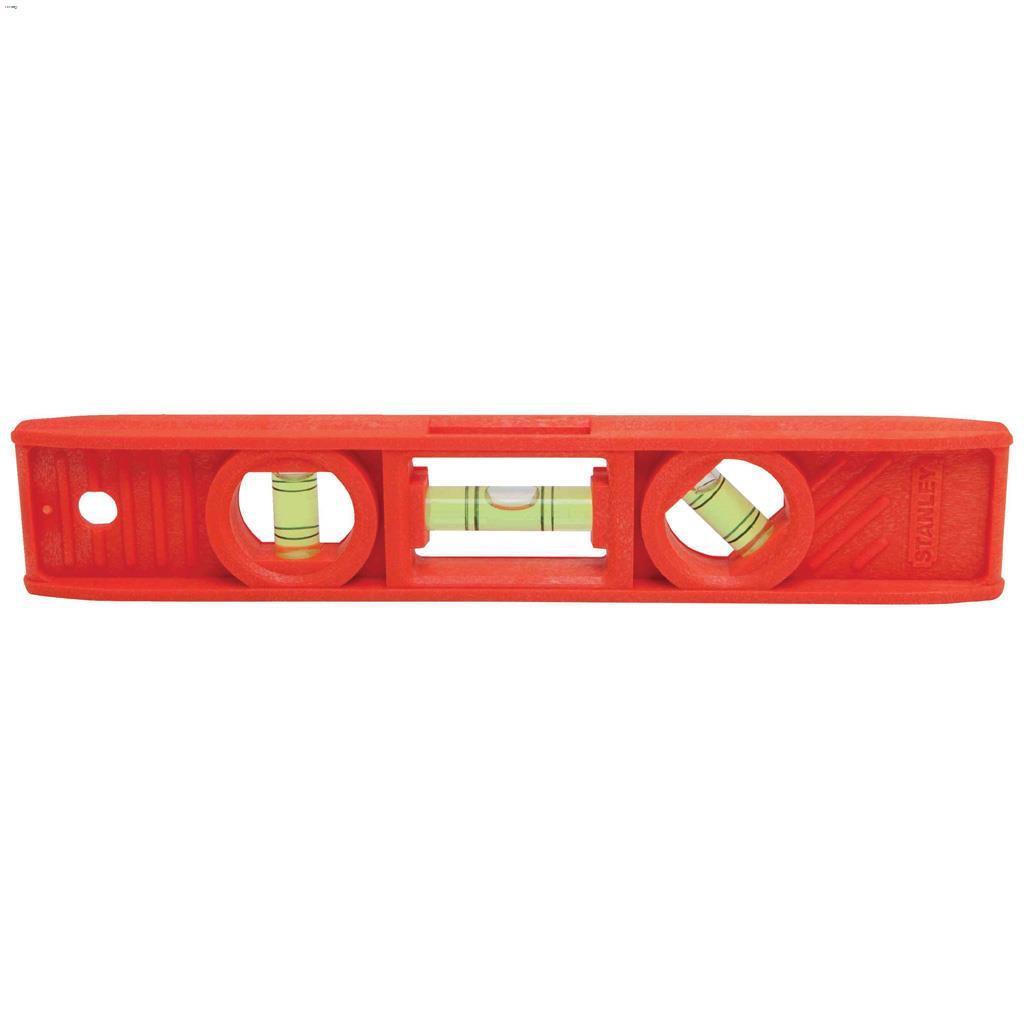 8" Orange 3 Vial Torpedo Level