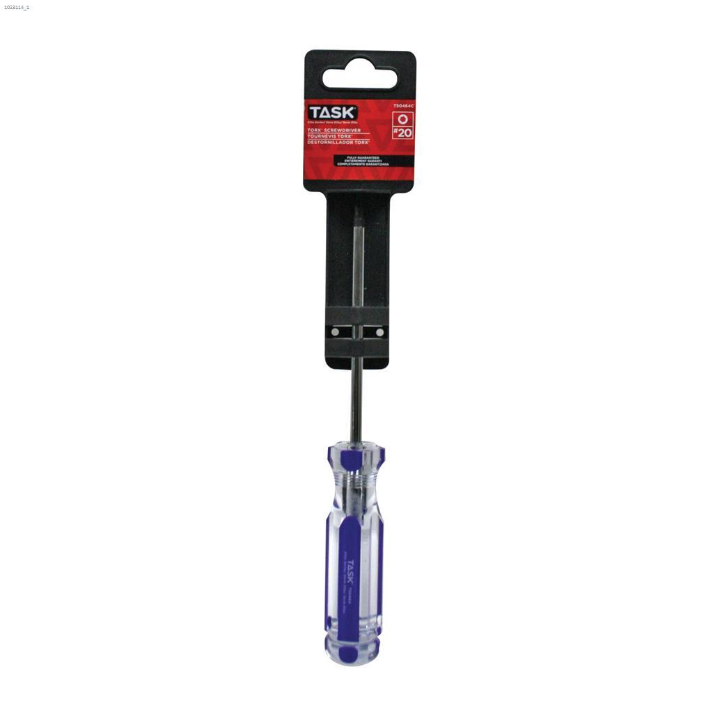T20 Torx 4" Elite Hard Grip Screwdriver