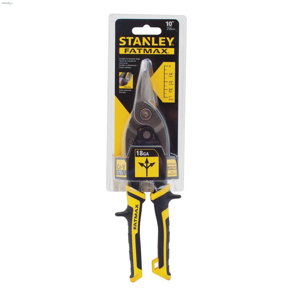 FatMax 10" Yellow Straight Cut Aviation Snip
