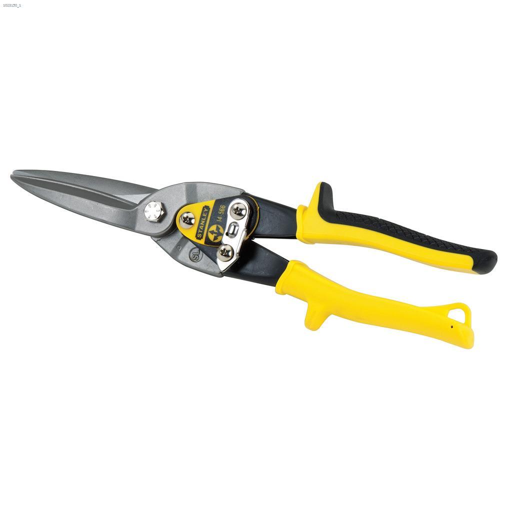 FatMax 11-1/2" Yellow/Black Straight Long Cut Aviation Snip