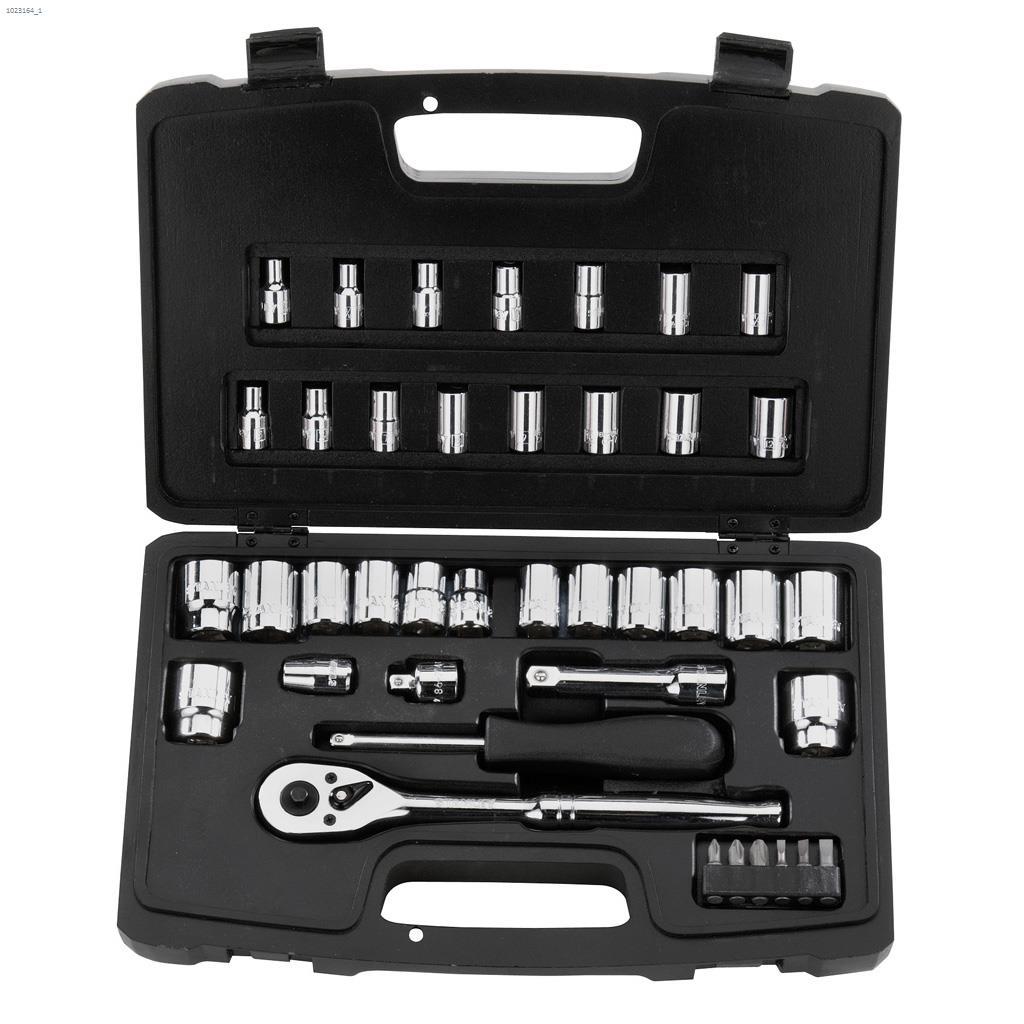 Ensemble d'outils de mécanicien 40 pièces 1/4" et 3/8"