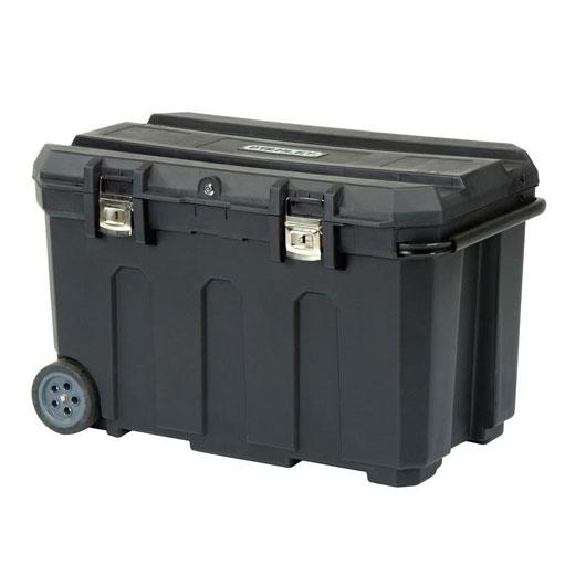 Coffre à outils mobile noir 50 gal