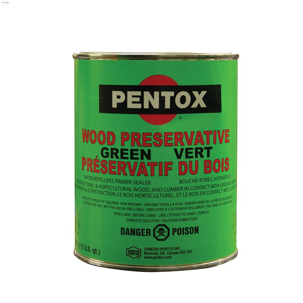 Produit de préservation du bois Pentox® vert 946  ml