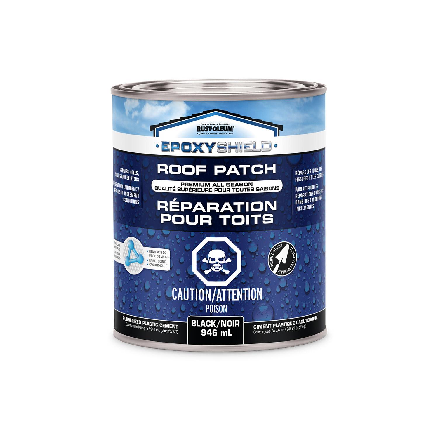 Epoxyshield 946 mL Black Repair Roof Patch