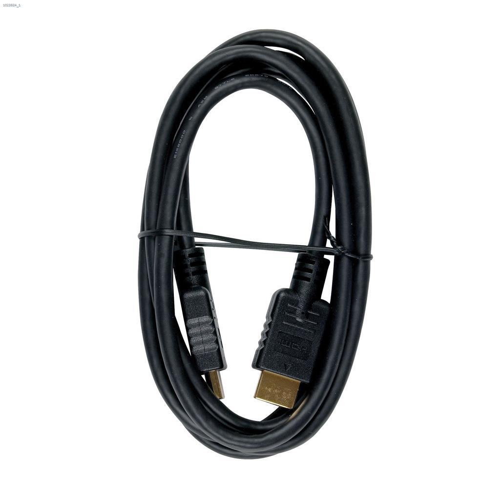 Câble de télé HDMI de base noir 3'