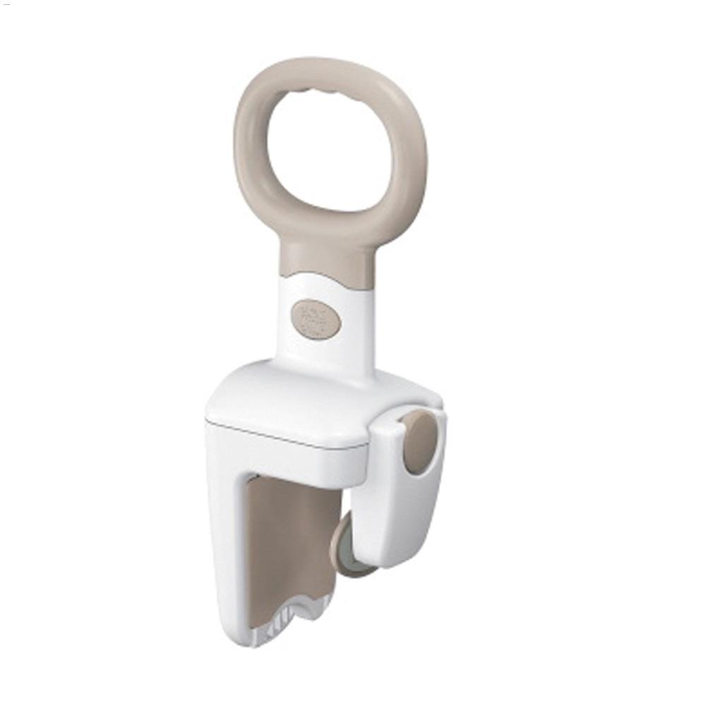 Bandes antidérap. de baignoire PVC SecureLock blanc glacier