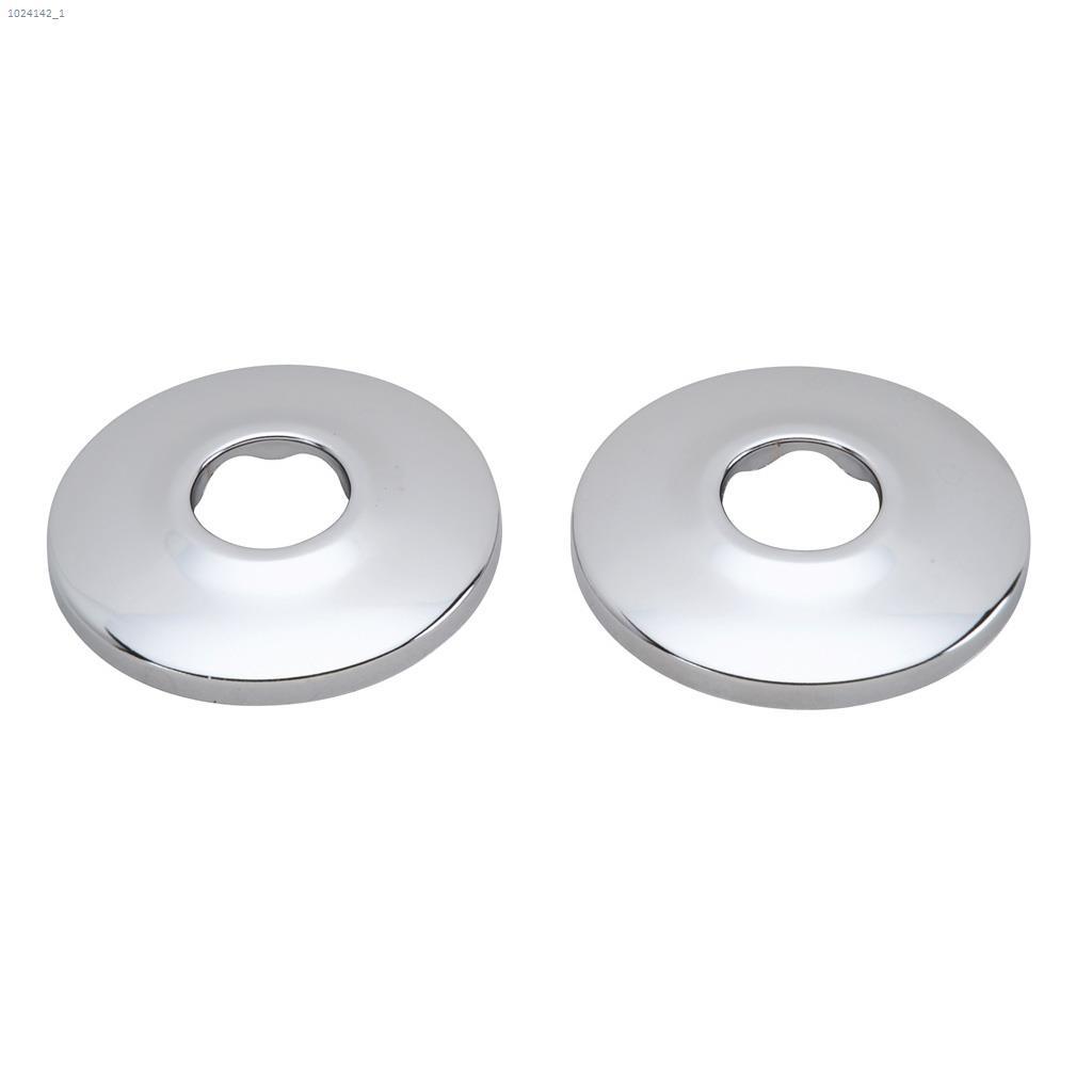 Ens. de bride de tuyau 2 pièces acier chromé 3/4" C 1/2" IP