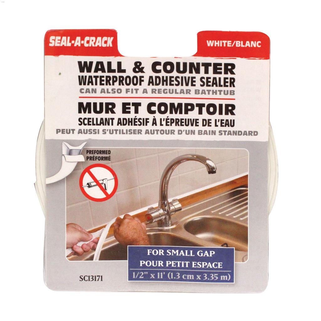 Joint Seal-A-Crack mur et comptoir 1/2 po x  pi