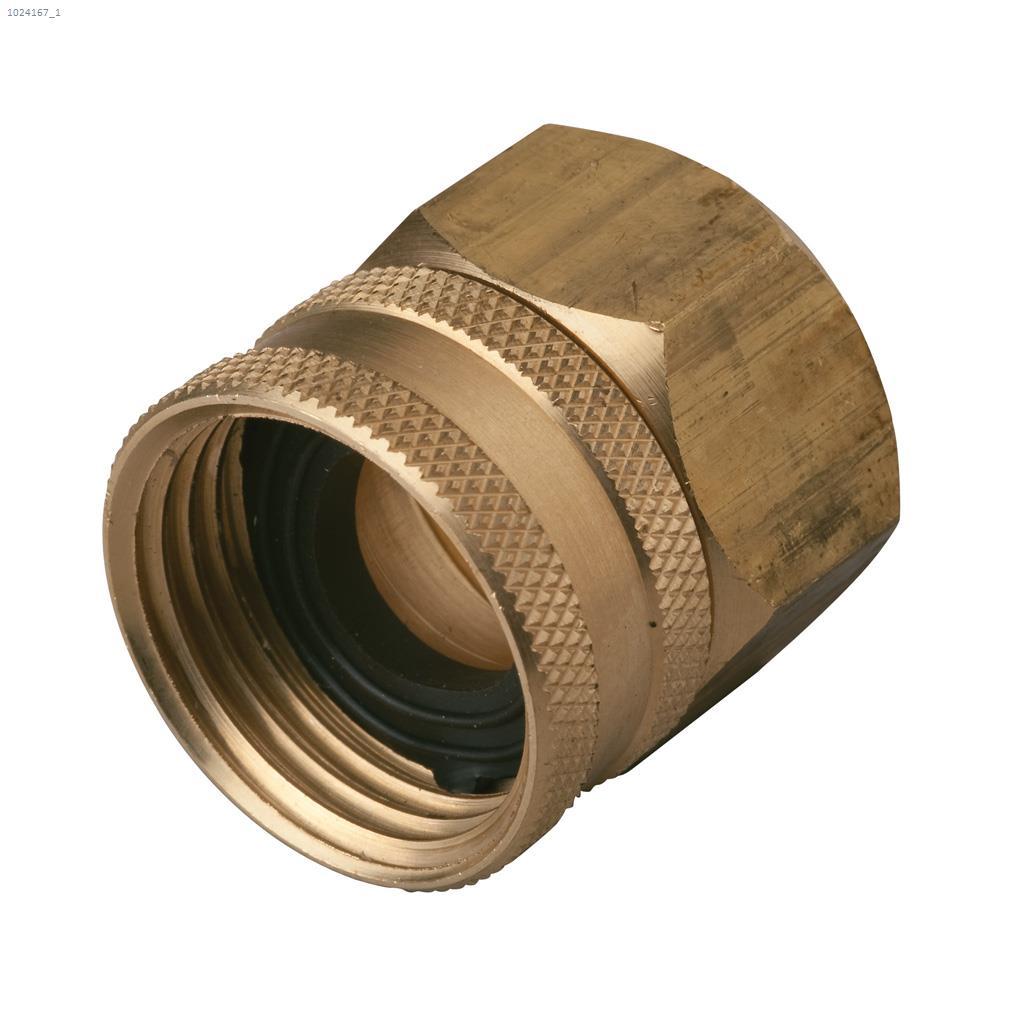 M-Line 3/4" Double Swivel Female Hose FIP Brass Connector