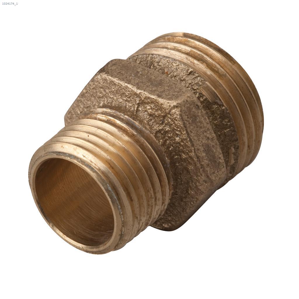 M-Line 3/4" Male Hose x 1/2" MIP Brass Connector