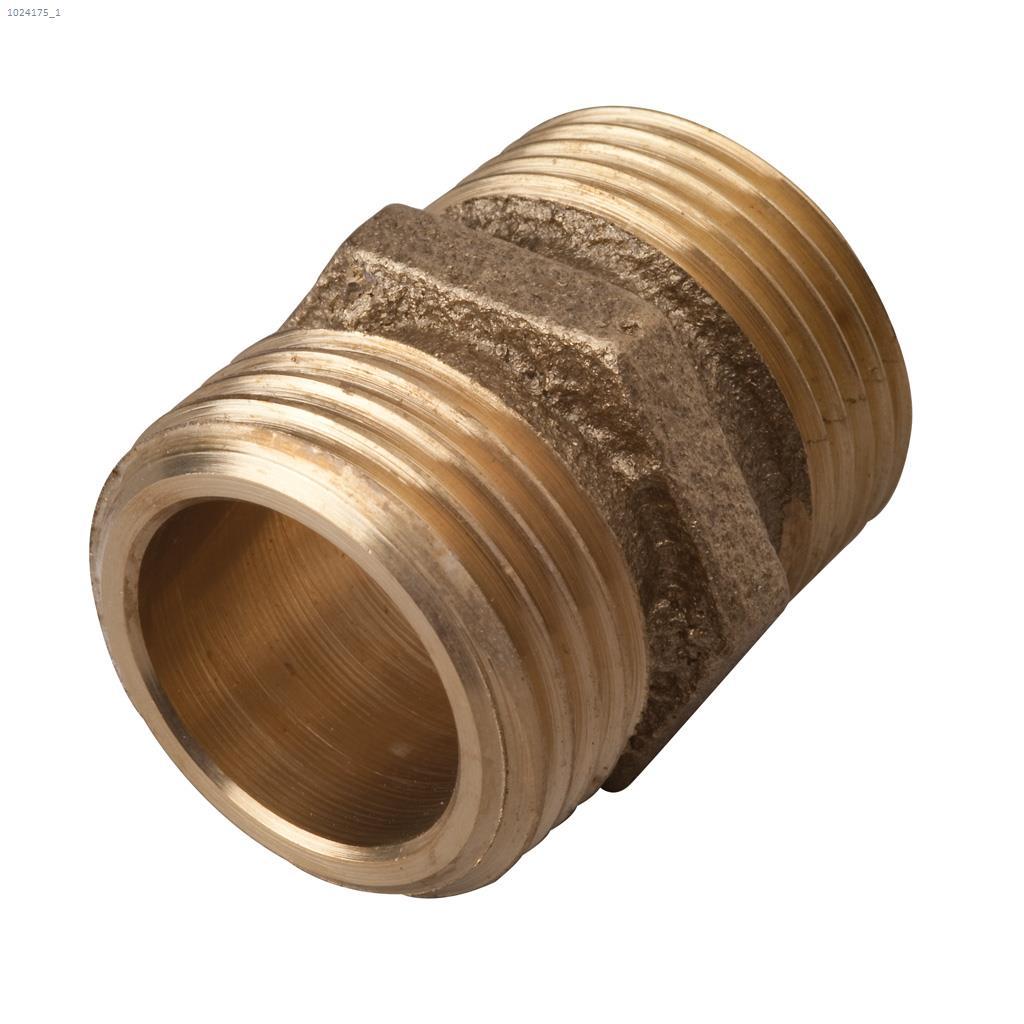 M-Line 3/4" Male Hose x 3/4" MIP or 1/2" FIP Brass Connector