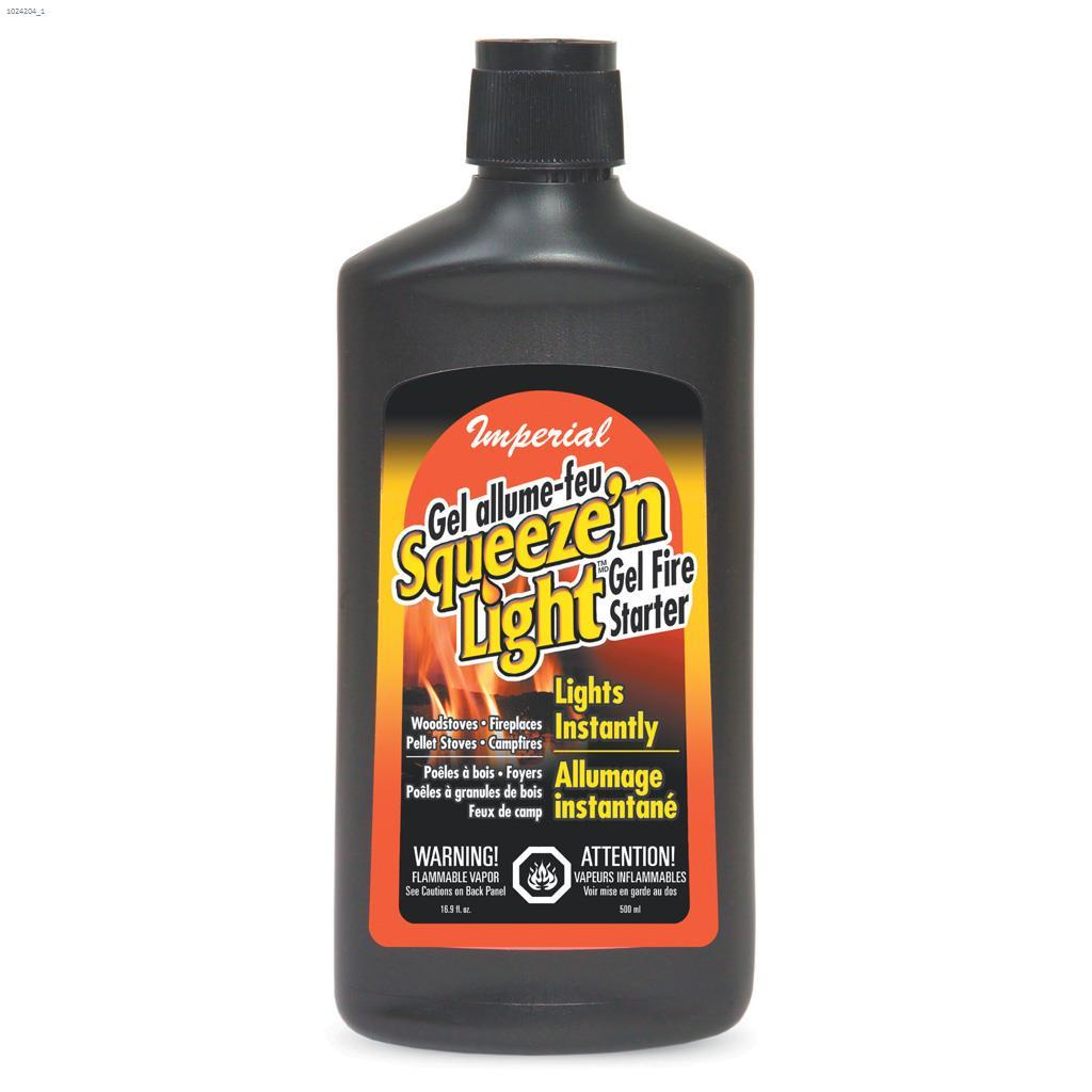 473 mL Bottle Squeeze'n Light Fire Starter Gel