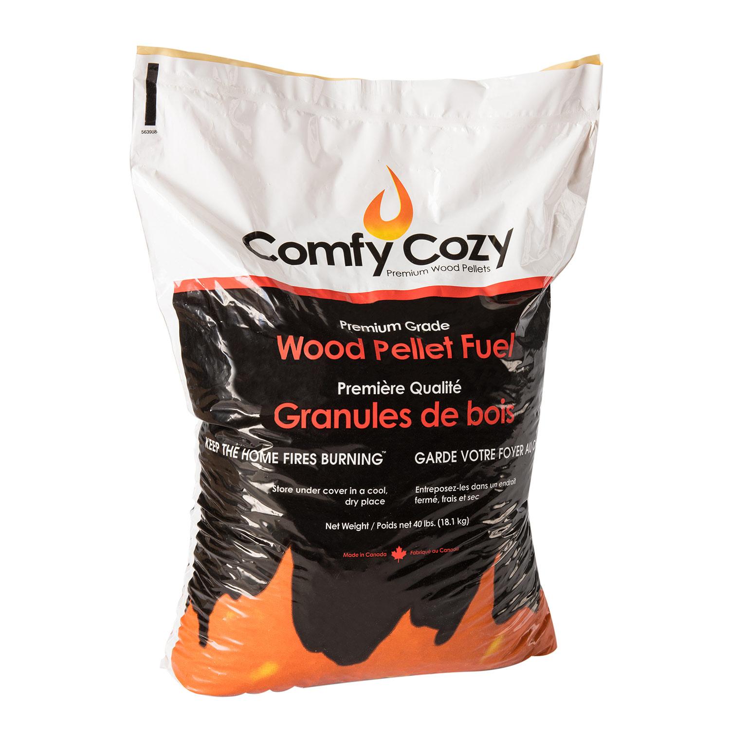 Granules de bois à foyer de première qualité Comfy Cozy