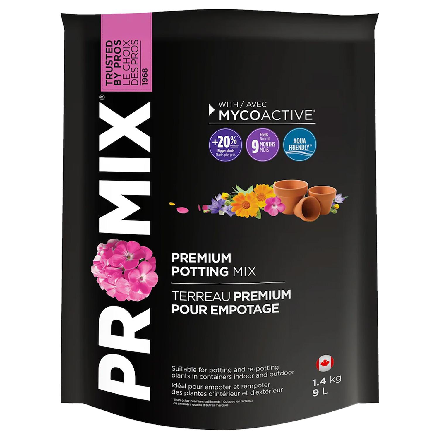 Terreau d'empotage Pro-Mix® MycoActive® 9 l