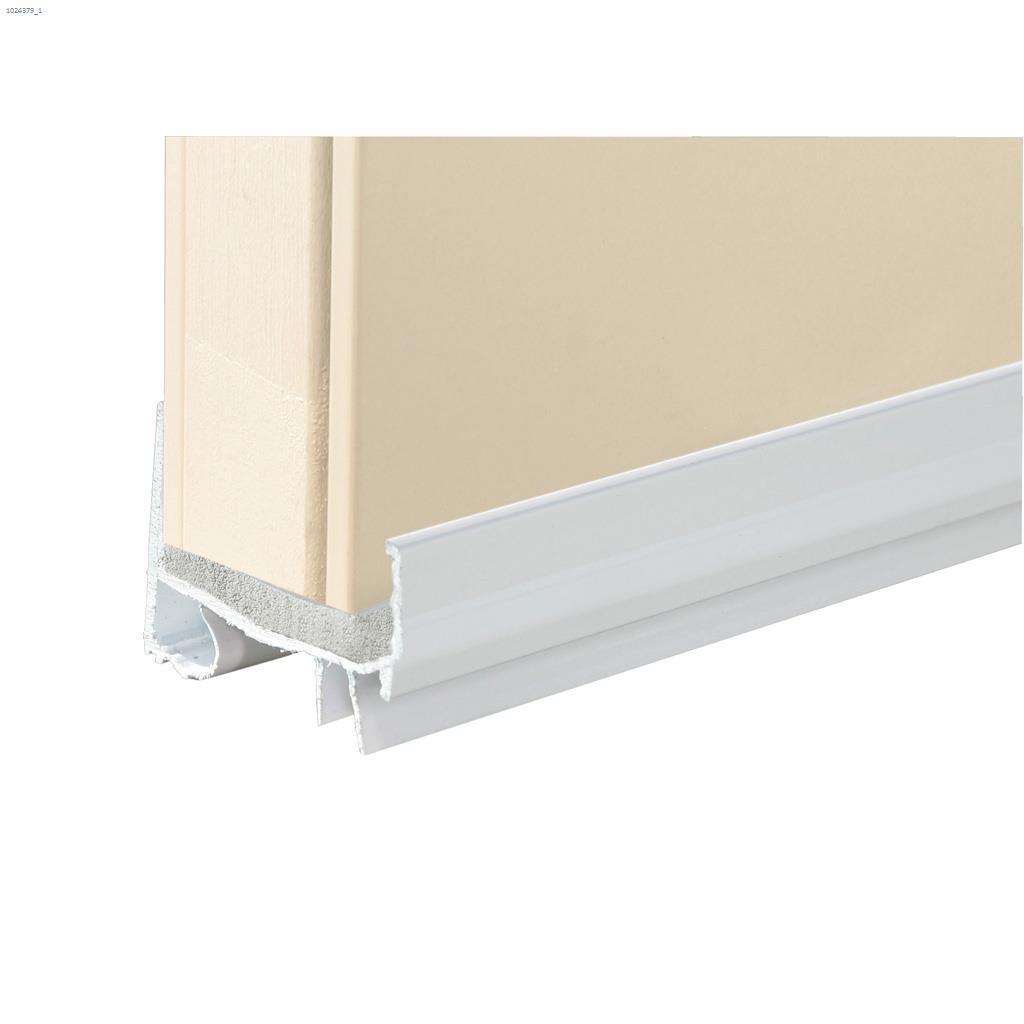 33-3/4" Vinyl White Door Bottom With Fins
