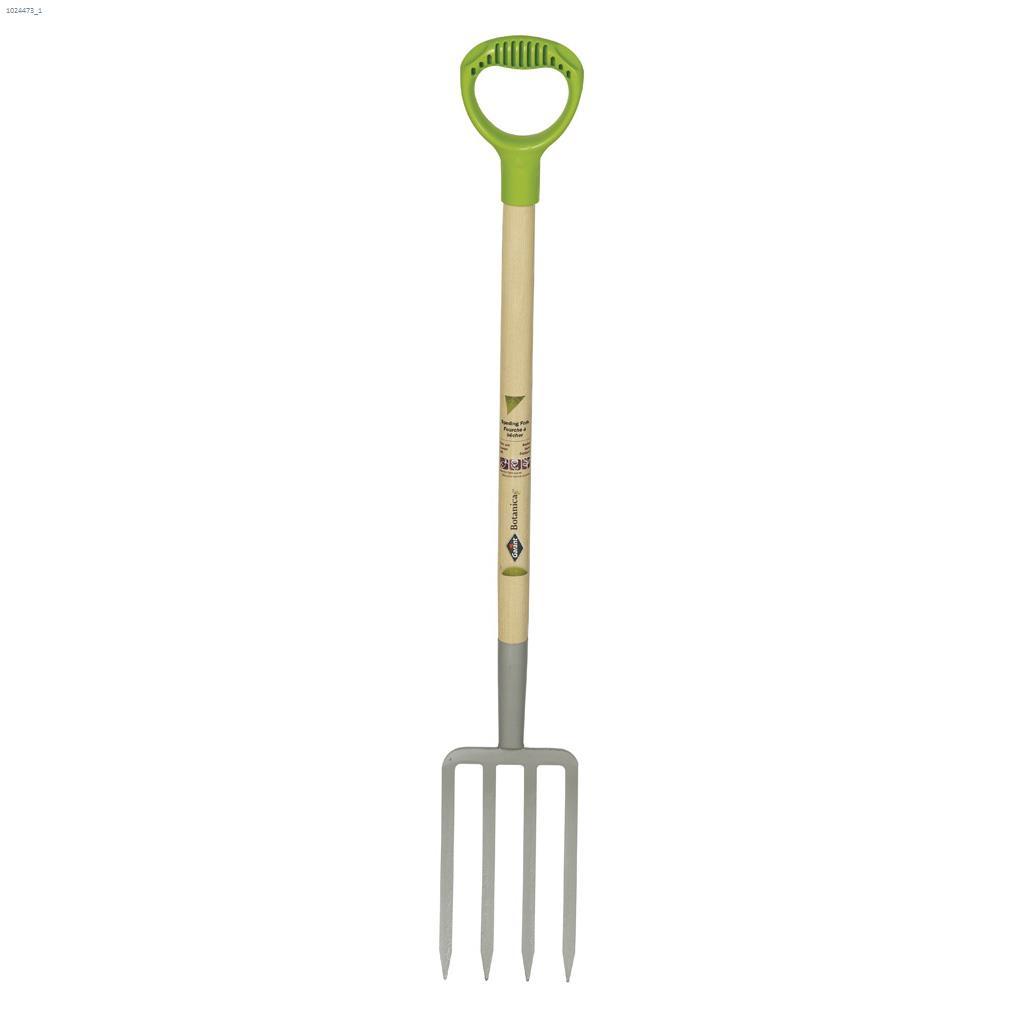 Fourche à bêcher Botanica® 41-1/2" à manche en frêne 4 dents