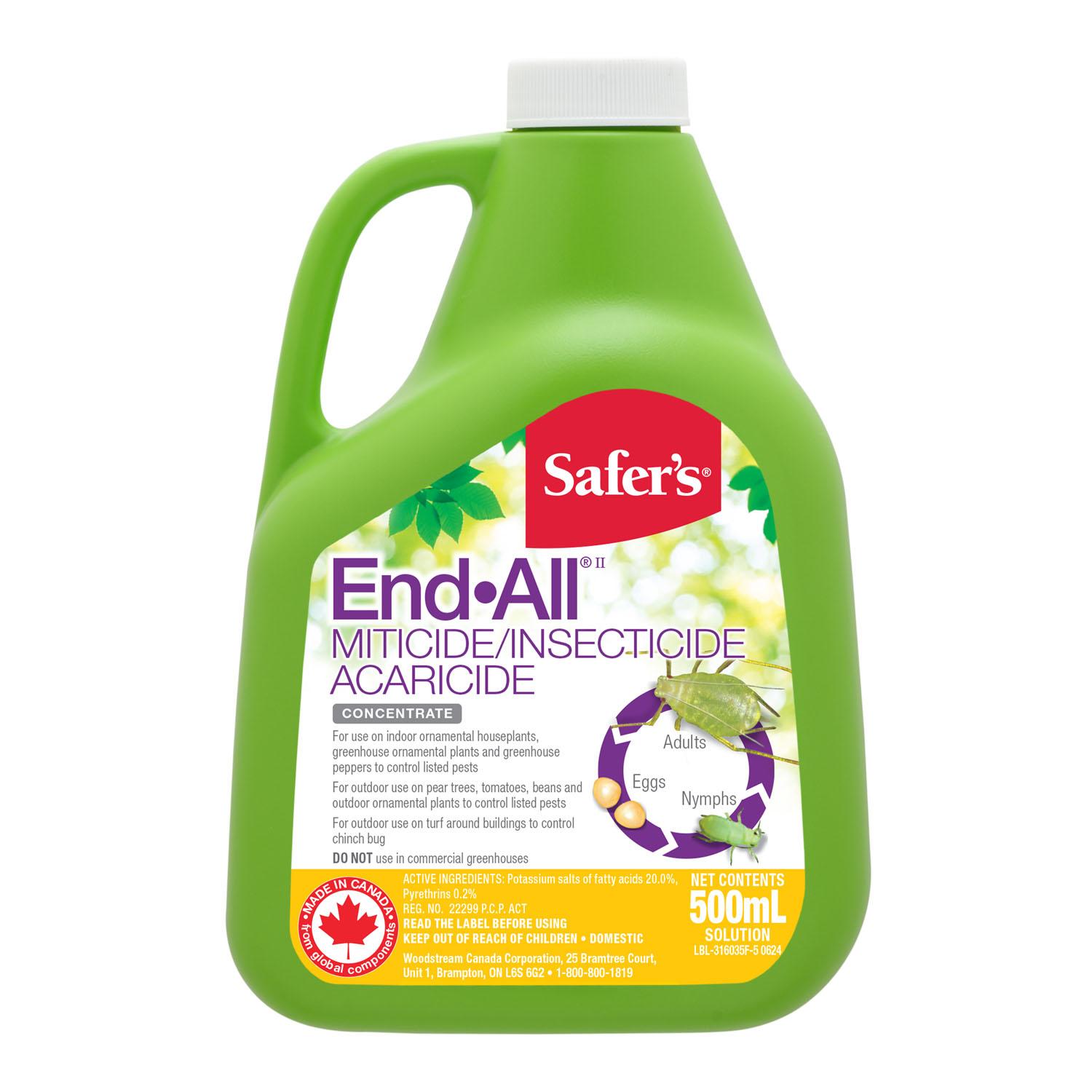 Concentré d'acaricide/insecticide RTU End All® 500  ml