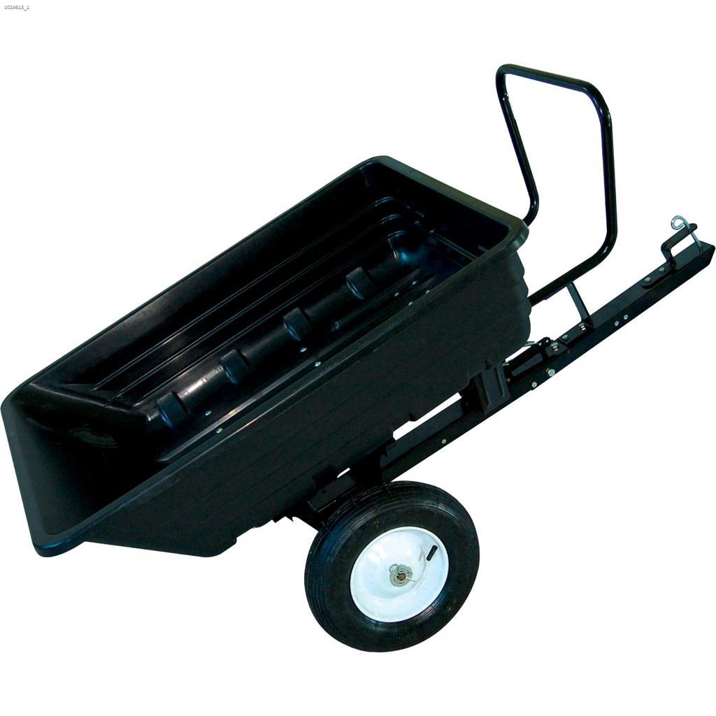 10 Cu ft Poly Tow-Behind Dump Cart