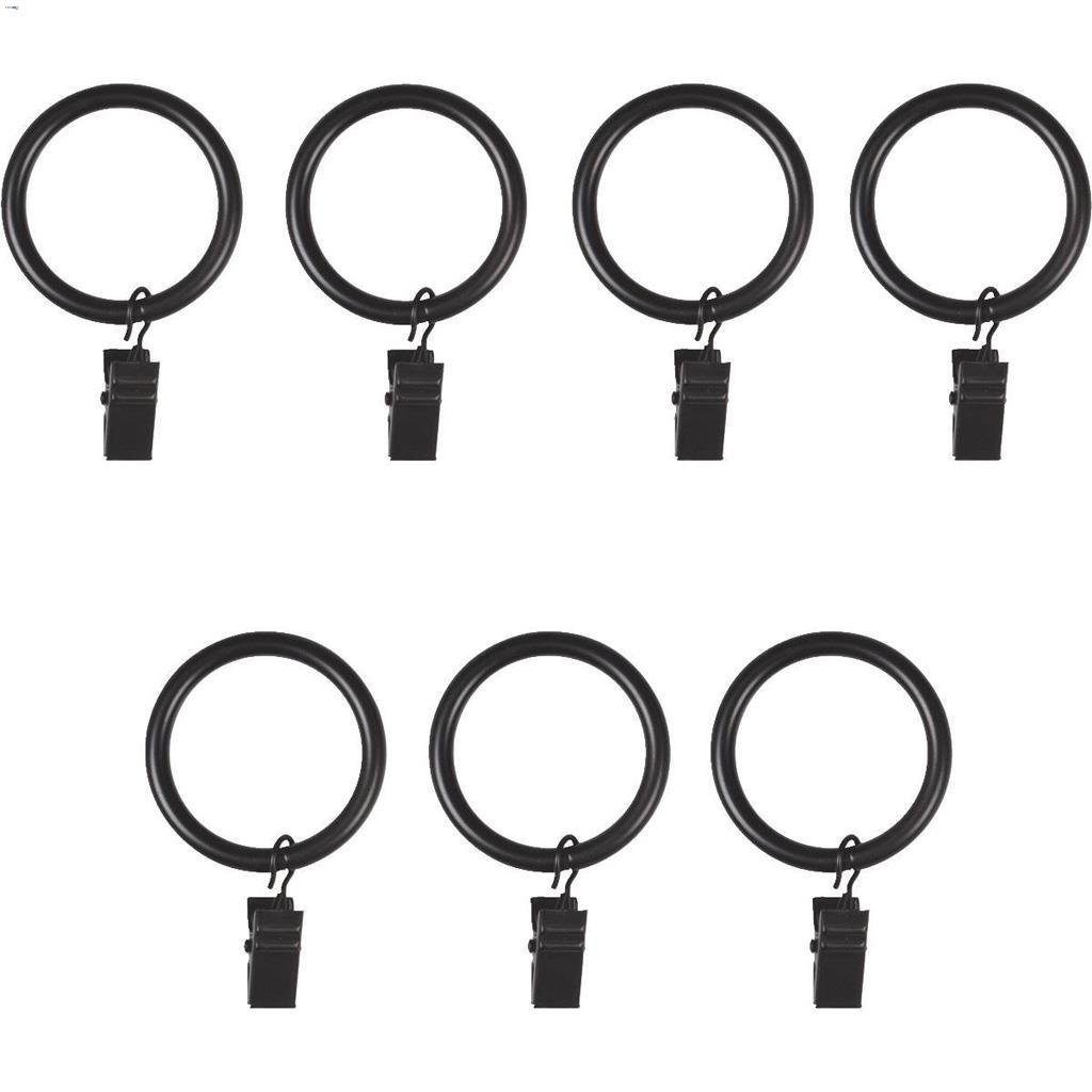 Clip Drapery Ring-7/Pack