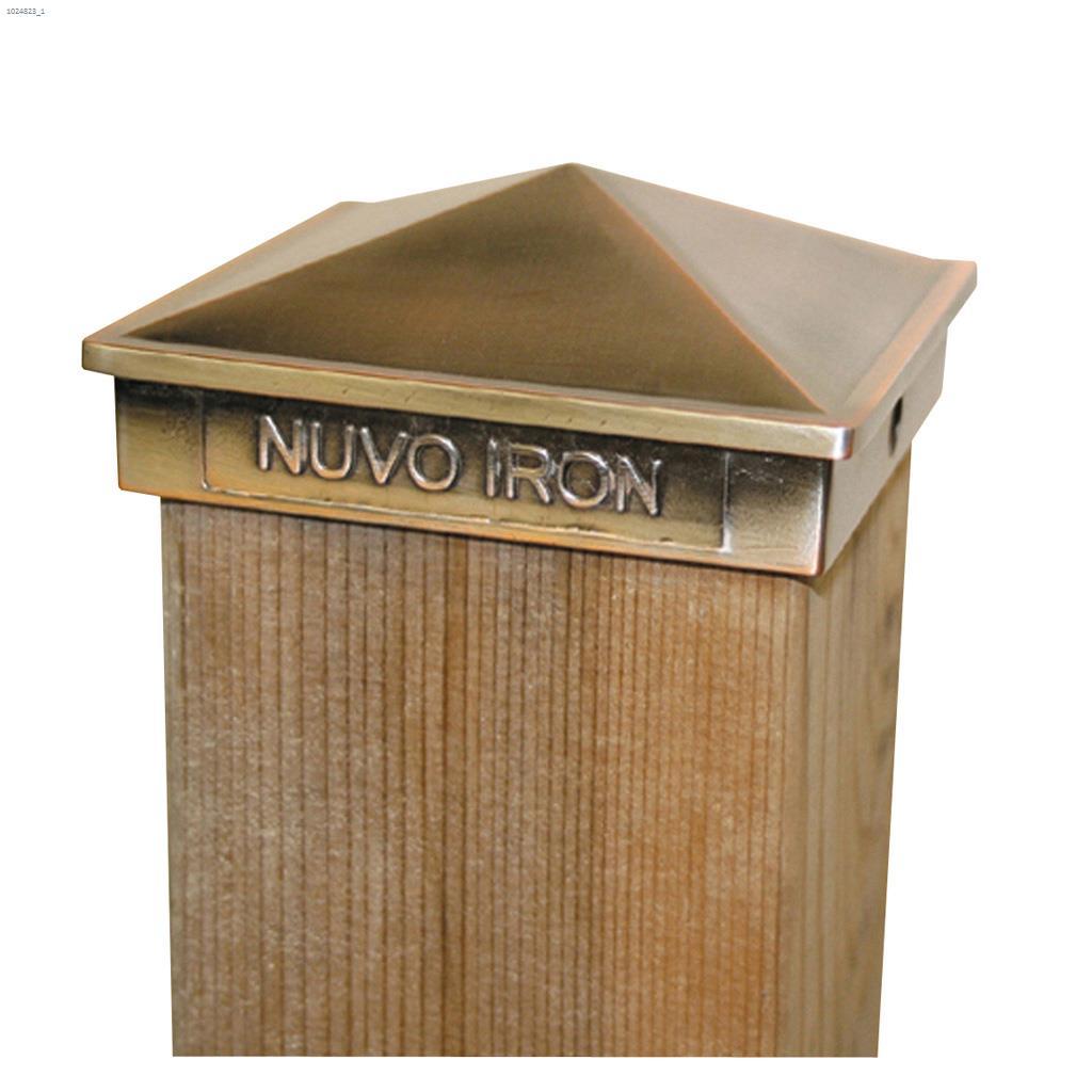 5-1/2" x 5-1/2" Capuchon de poteau décoratif pyramide