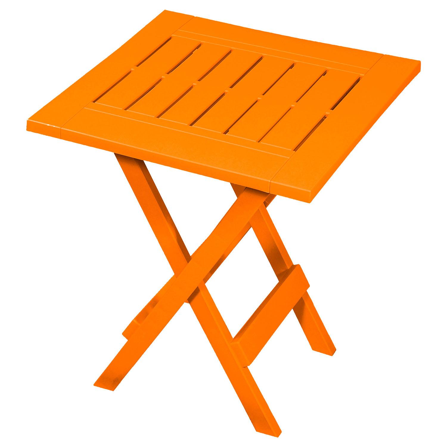 Table d'appoint de patio pliante