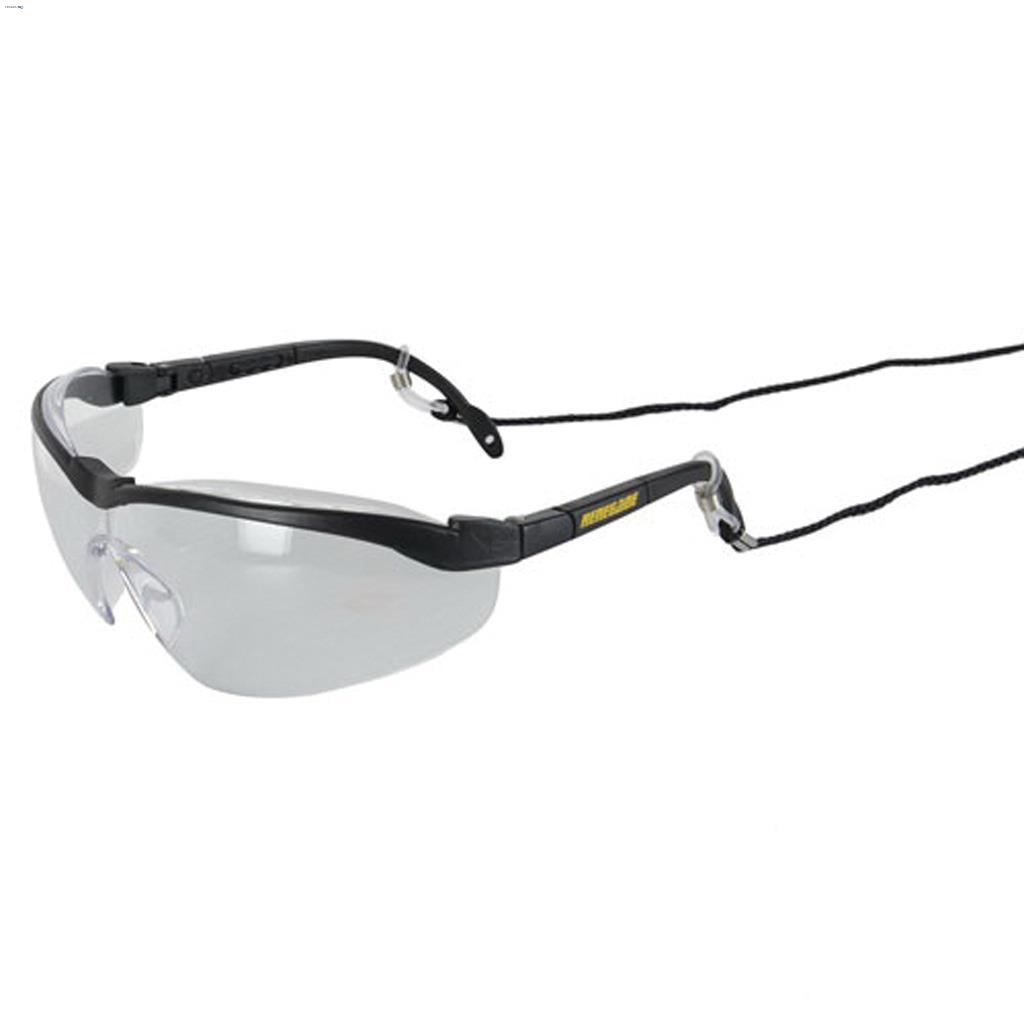 Lunettes de protection Renegade® claires, tempe noire