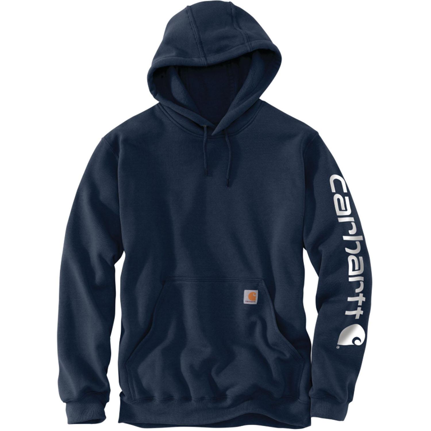 Midweight Hooded Logo Men's Sweatshirt
