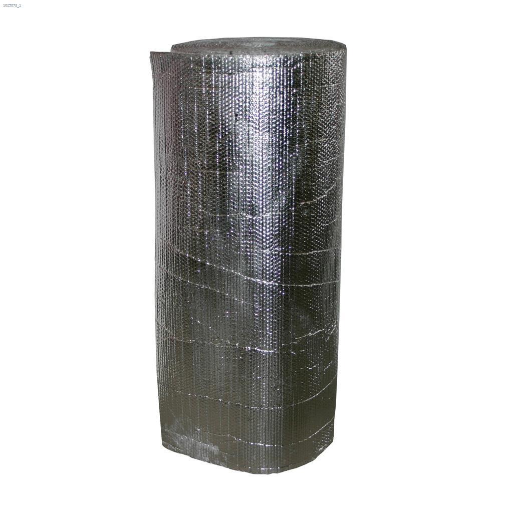 Reflective Insulation 4’x125’ Bubble/Bubble-White Vinyl