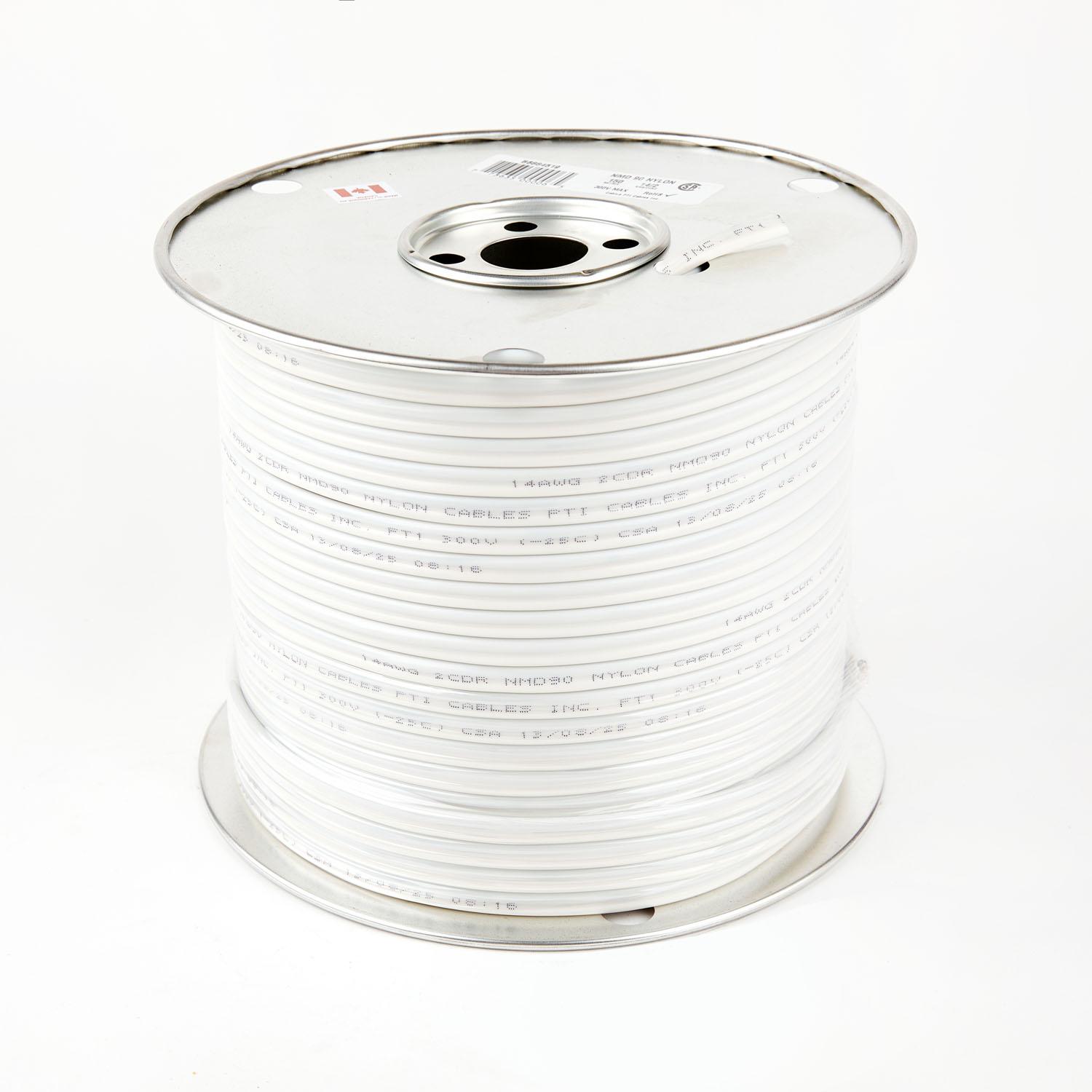 14/2 NMD90 150M  Electrical Wire-White